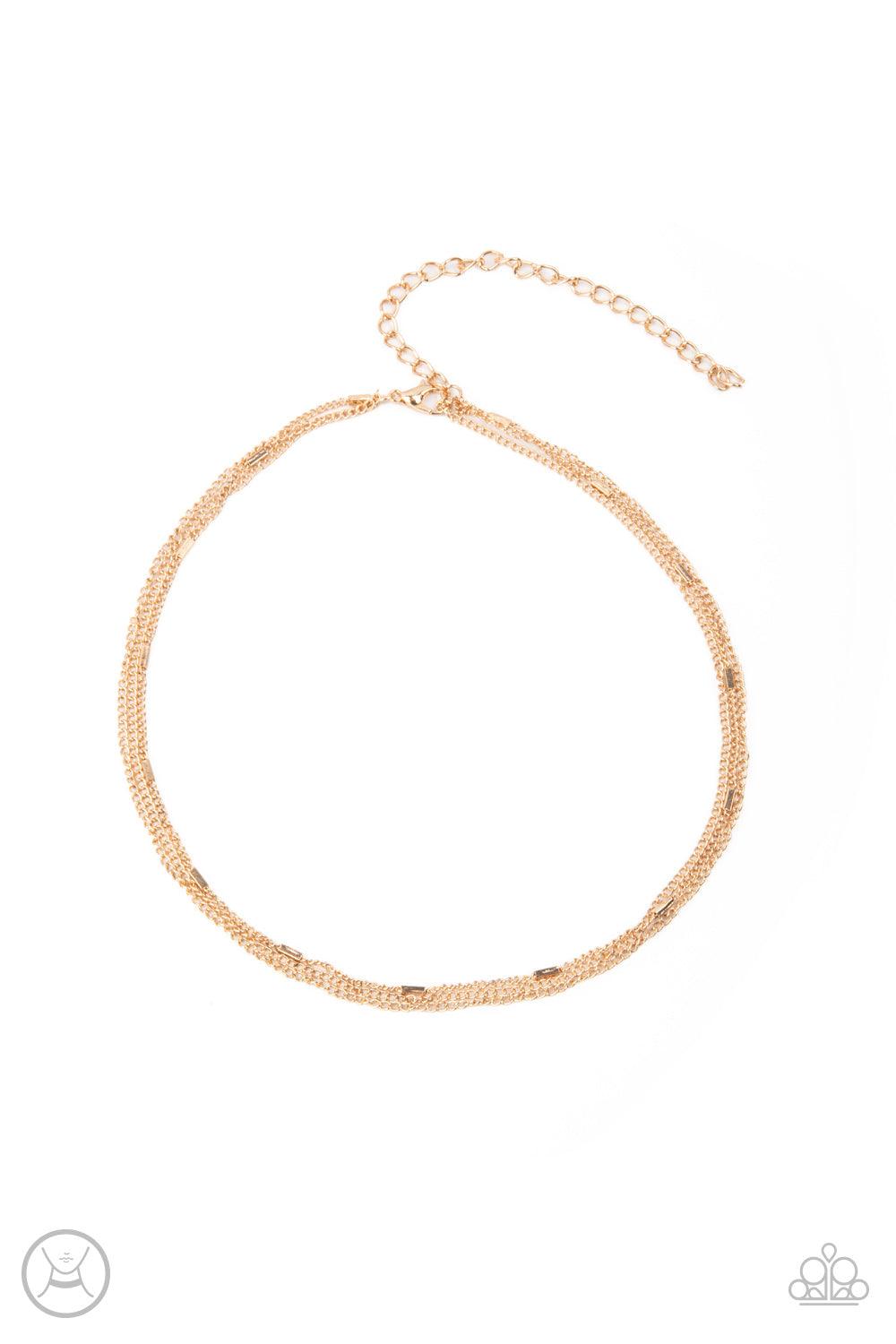 Paparazzi Accessories-Need I SLAY More - Gold Necklace