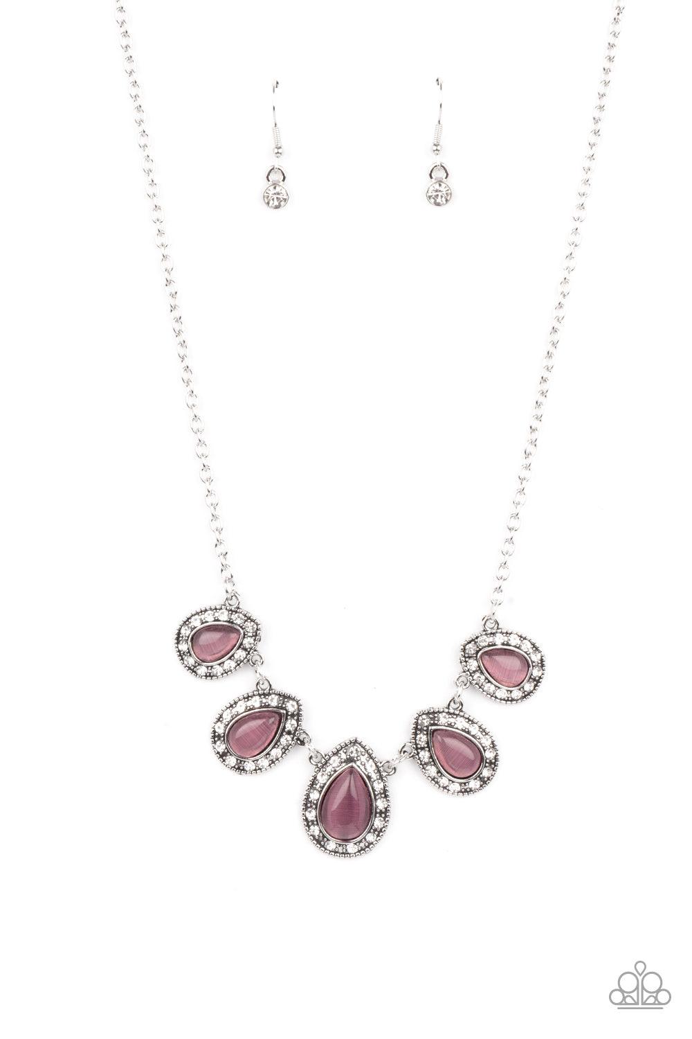 Everlasting Enchantment Purple Necklace - Jewelry by Bretta