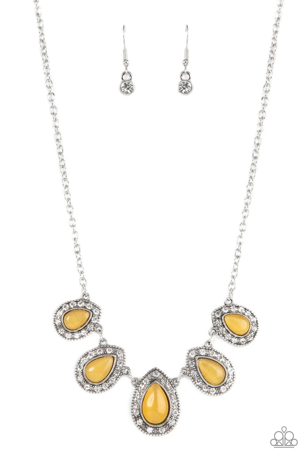 Everlasting Enchantment Yellow Necklace - Jewelry by Bretta