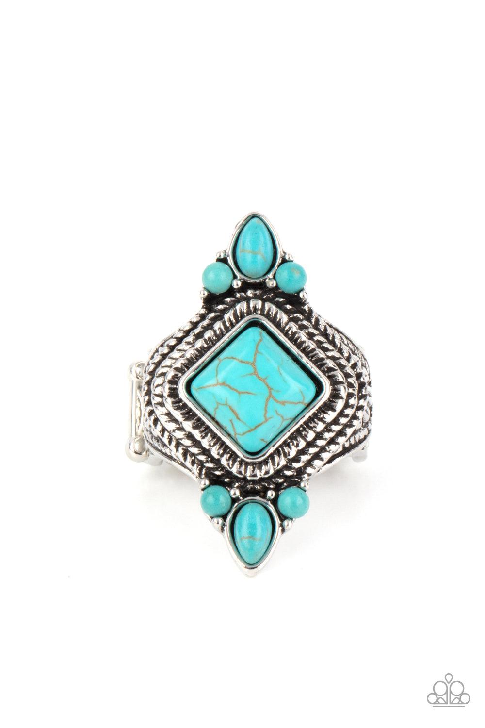 Mesa Mystic Blue Ring - Jewelry by Bretta