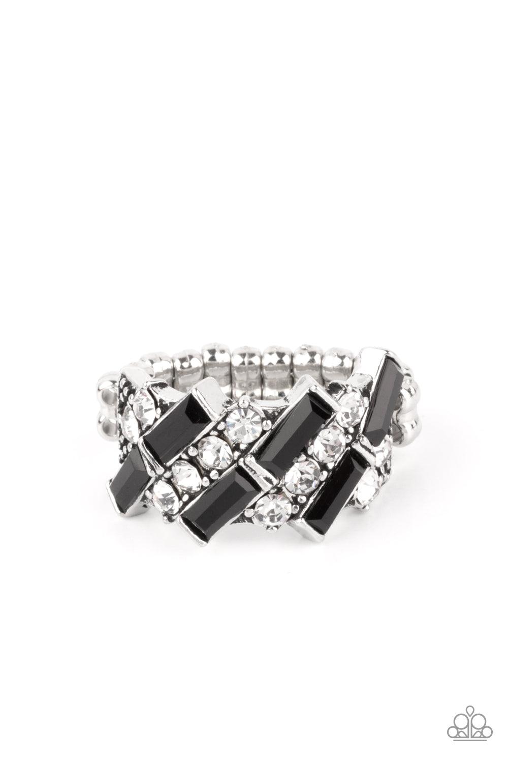 Noble Novelty Black Ring - Jewelry by Bretta