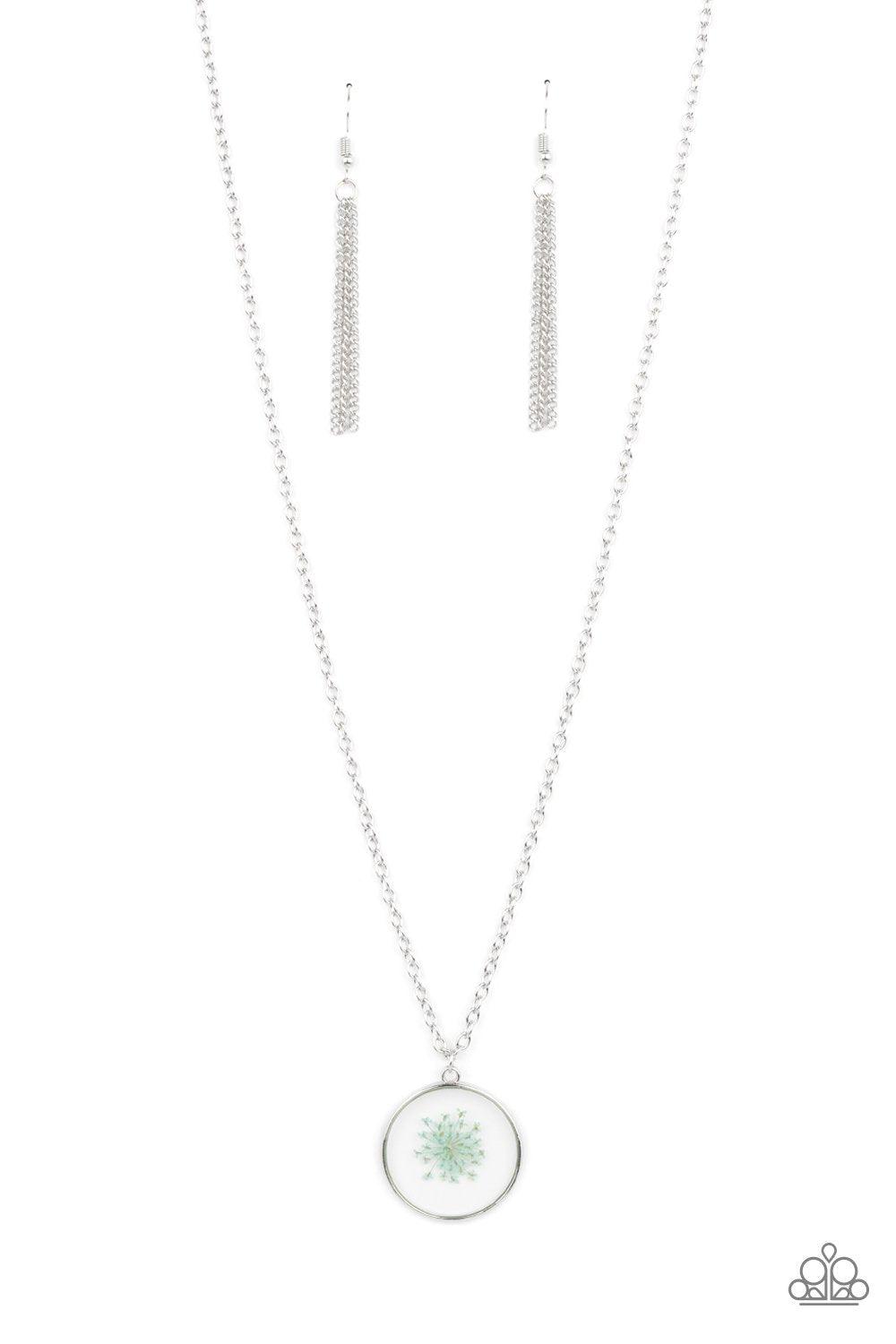 Tea Party Tease Blue Necklace - Jewelry by Bretta