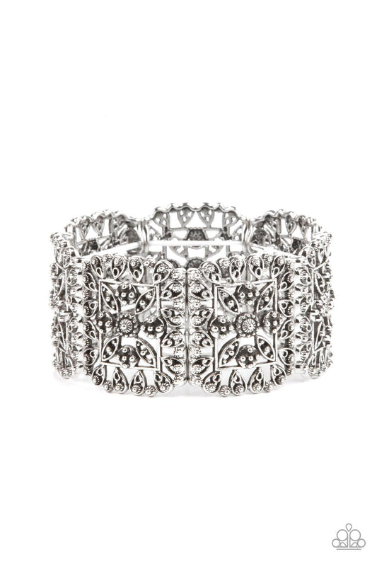 Enchanted Vineyards Silver Bracelet - Bracelets from Jewelry by Bretta