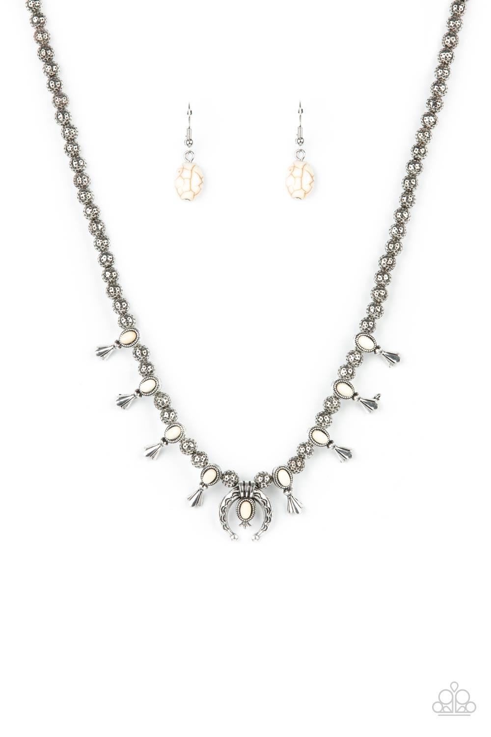 Luck Of The West White Necklace - Jewelry by Bretta