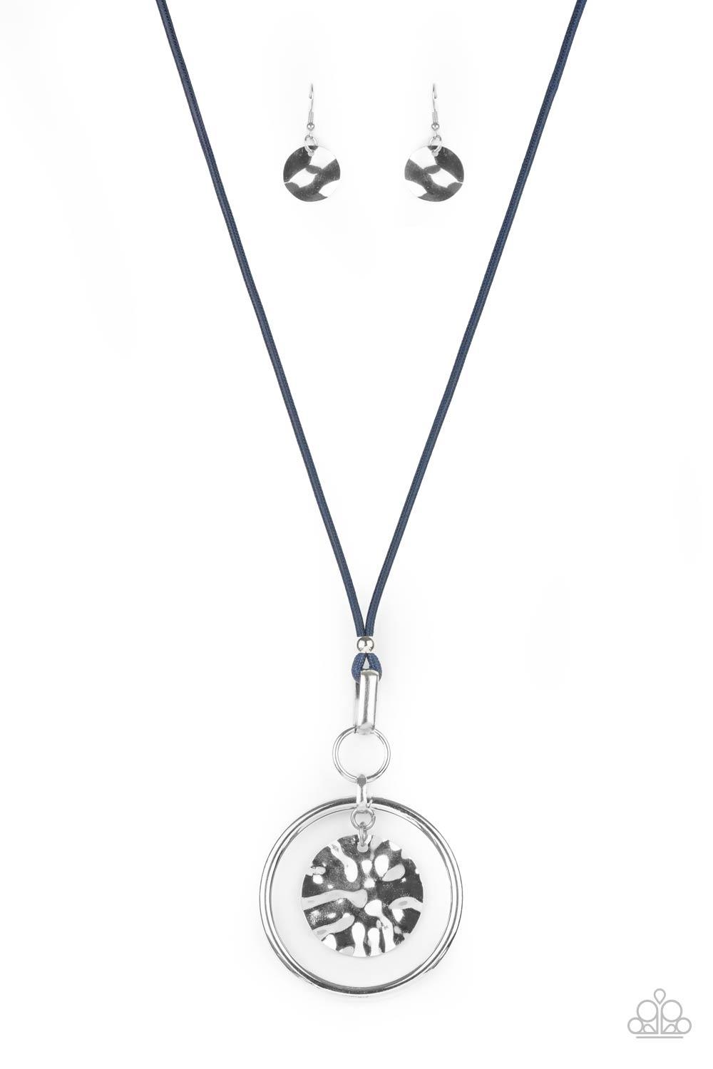 Key Keynote Blue Necklace - Jewelry by Bretta