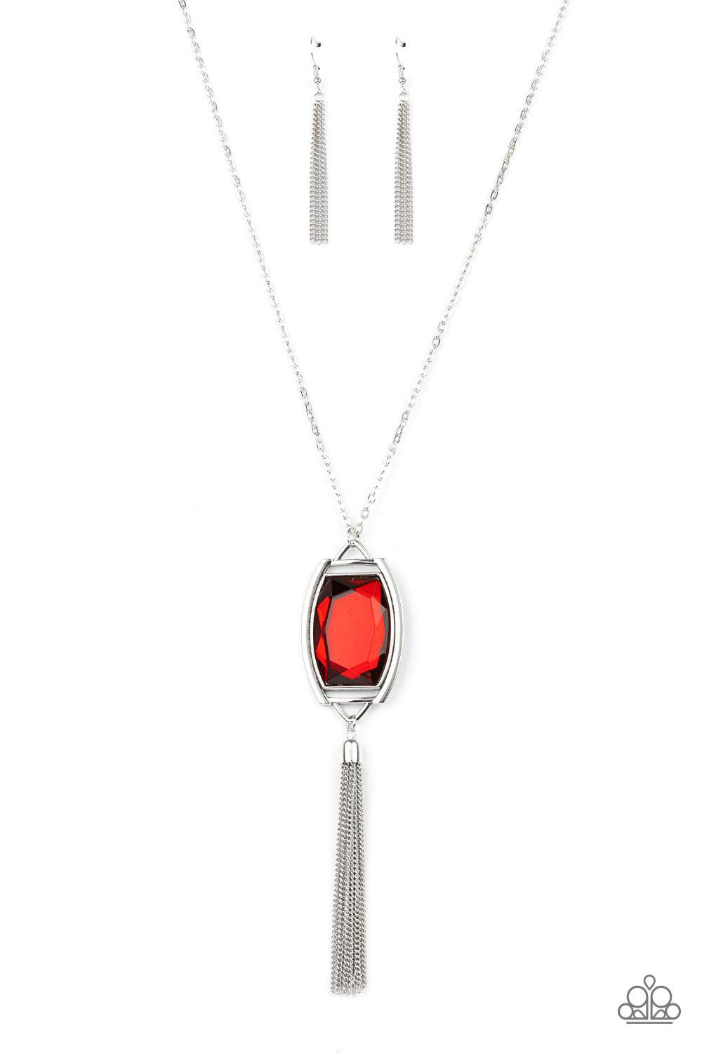 Timeless Talisman Red Necklace - Jewelry by Bretta