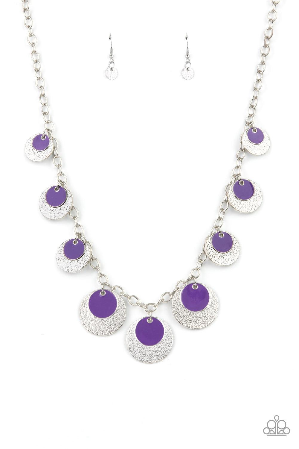 The Cosmos Are Calling Purple Necklace - Jewelry by Bretta