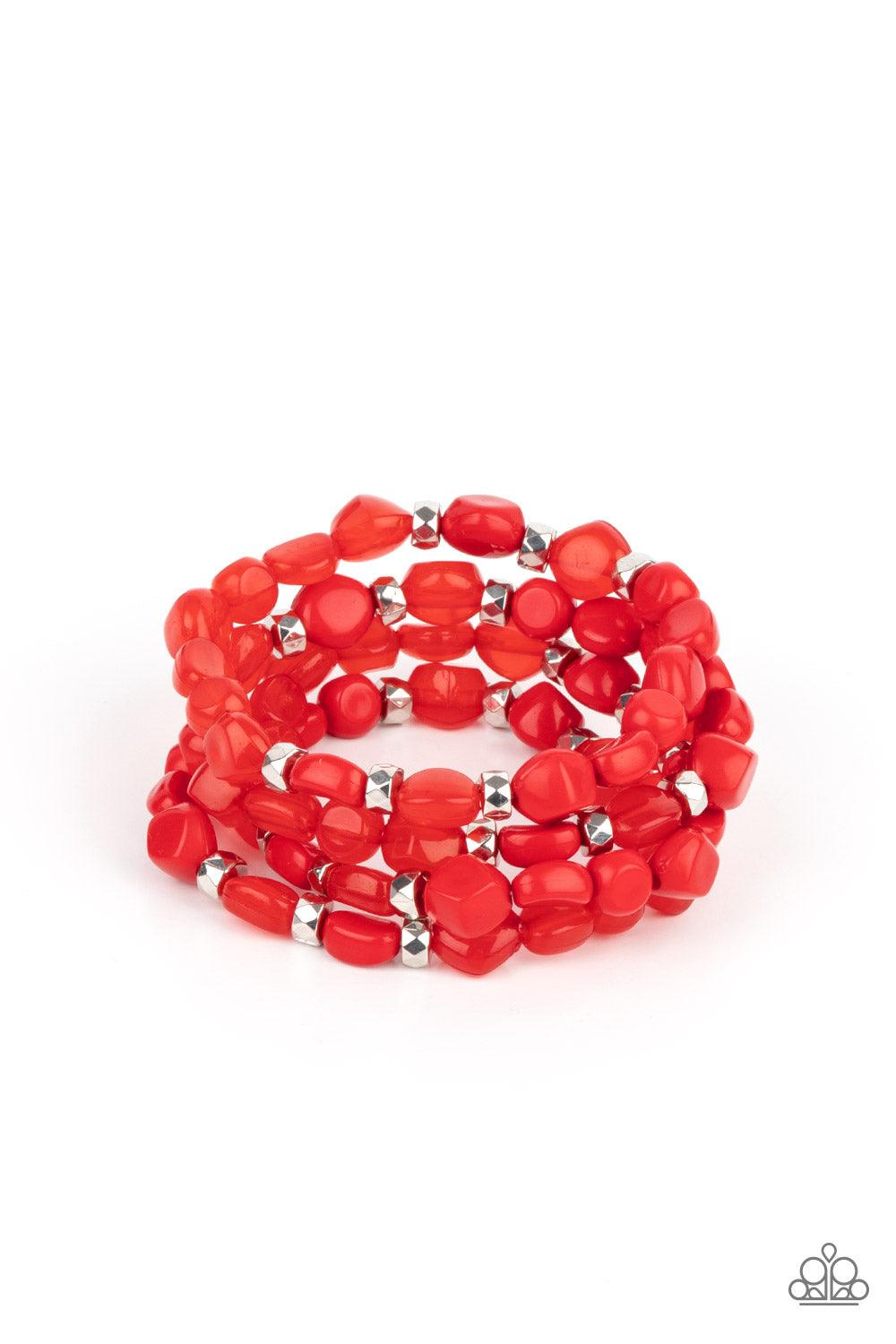 Nice GLOWING! Red Bracelet - Jewelry by Bretta