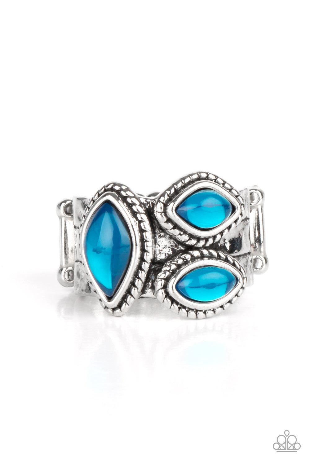 The Charisma Collector Blue Ring - Jewelry by Bretta