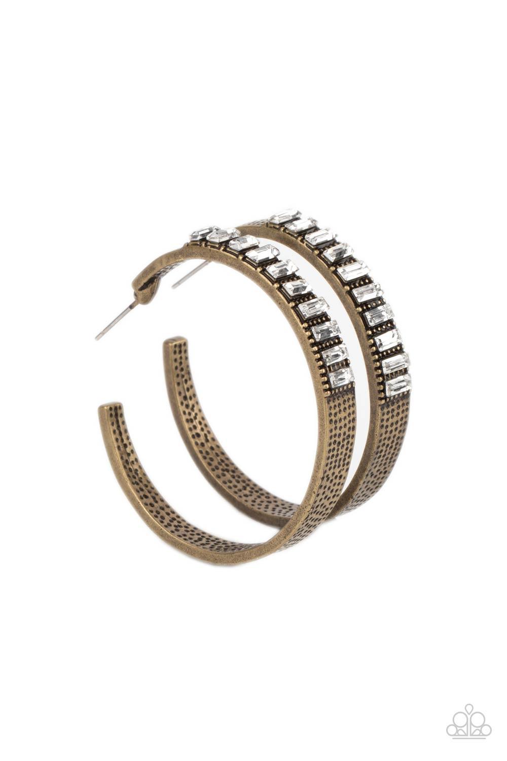 More To Love Brass Earrings - Jewelry by Bretta