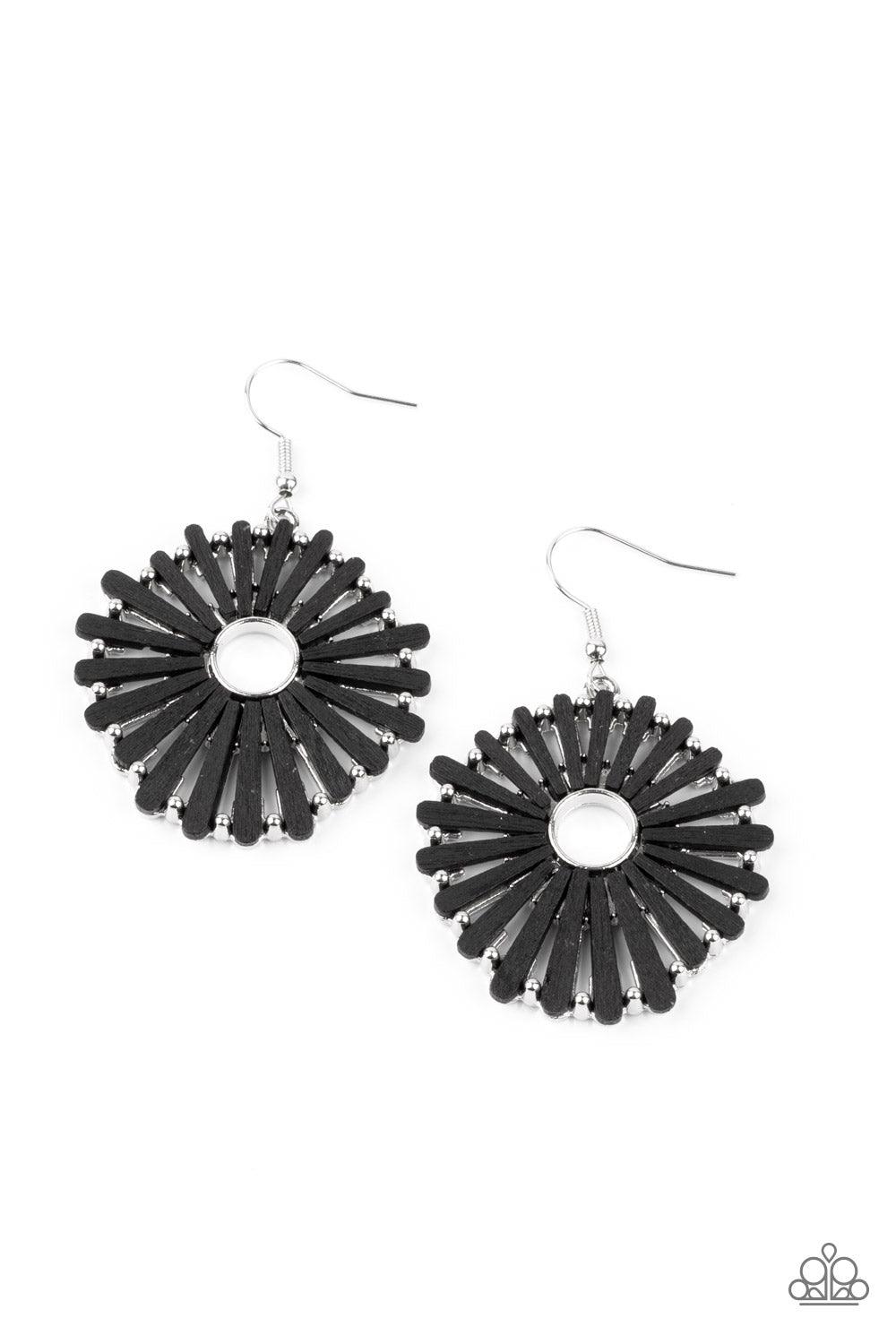 SPOKE Too Soon Black Earrings - Jewelry by Bretta