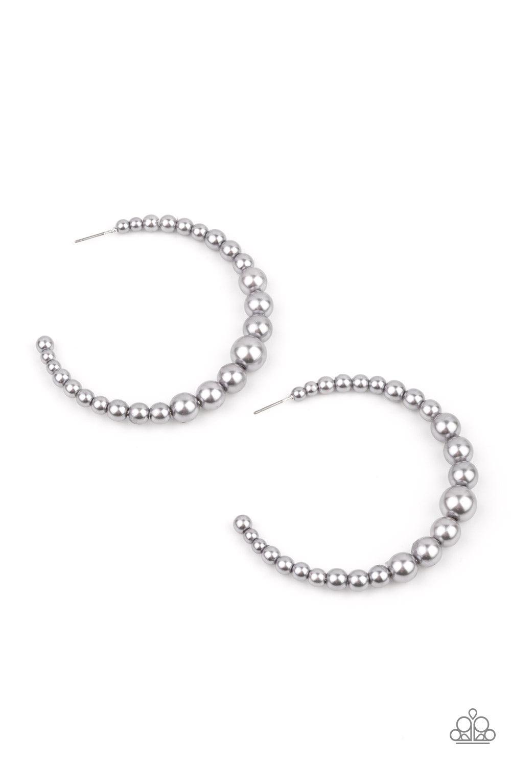 Glamour Graduate Silver Earrings - Jewelry by Bretta