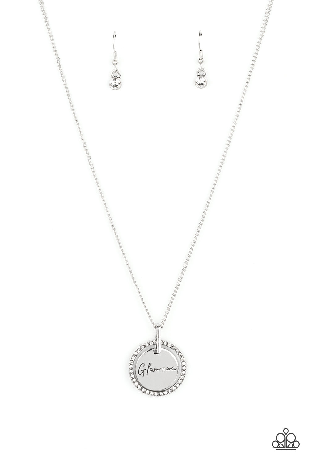 Glam-ma Glamorous White Necklace - Jewelry by Bretta
