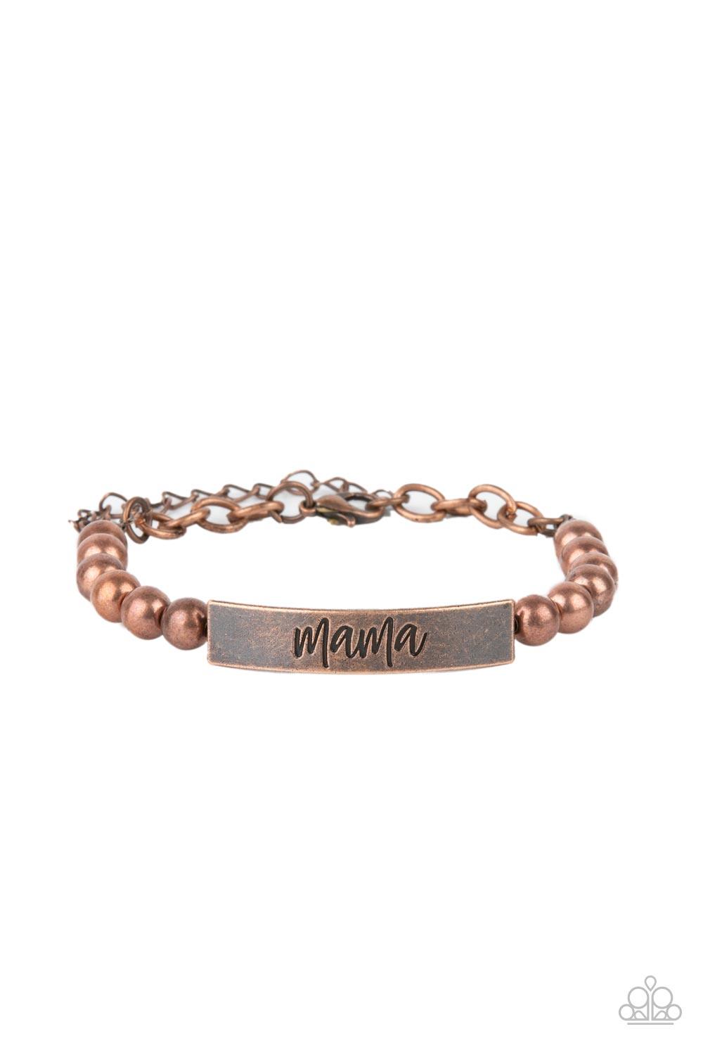 Mom Squad Copper Bracelet - Jewelry by Bretta