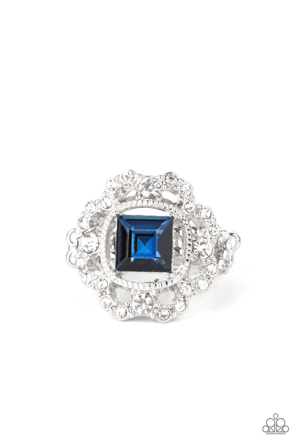 Candid Charisma Blue Ring - Jewelry by Bretta