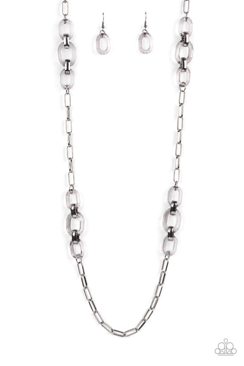 Have I Made Myself Clear? Black Necklace - Jewelry by Bretta