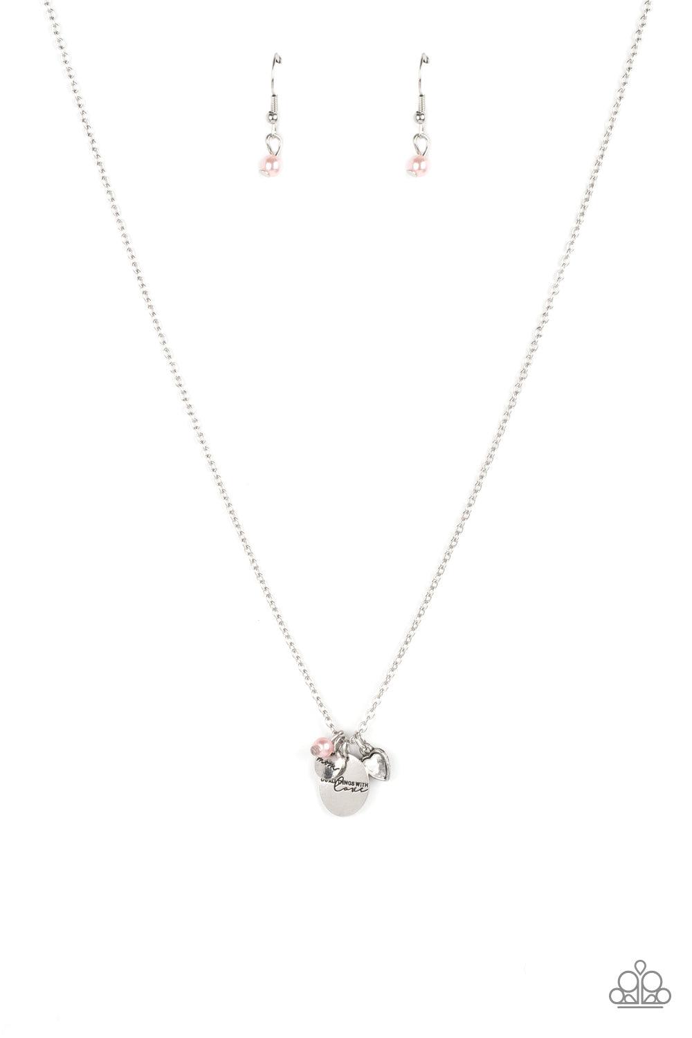 Super Mom Pink Necklace - Jewelry by Bretta