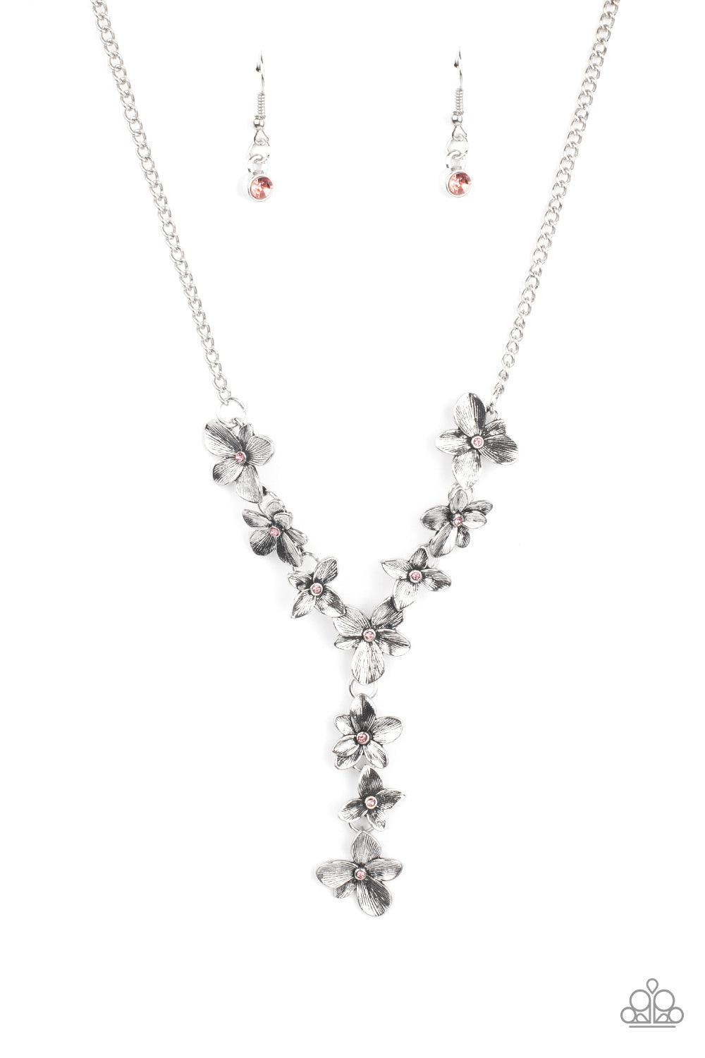 Fairytale Meadow Pink Necklace - Jewelry by Bretta