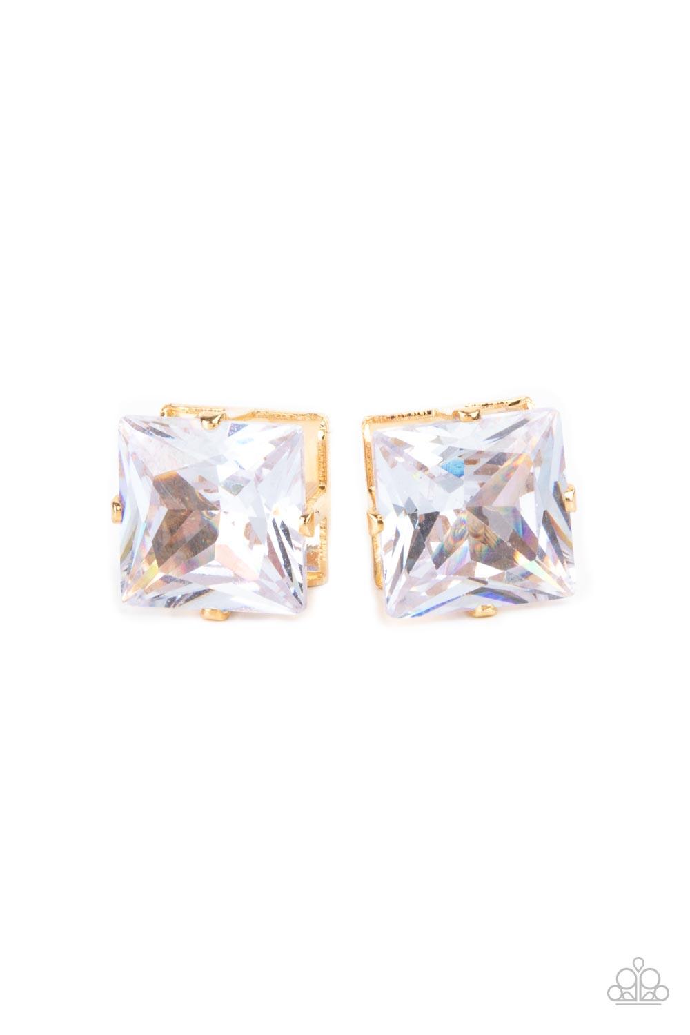 Times Square Timeless Gold Earrings - Jewelry by Bretta