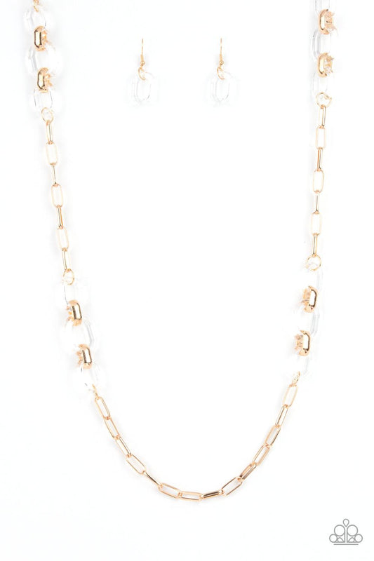 Have I Made Myself Clear? Gold Necklace - Necklaces from Jewelry by Bretta