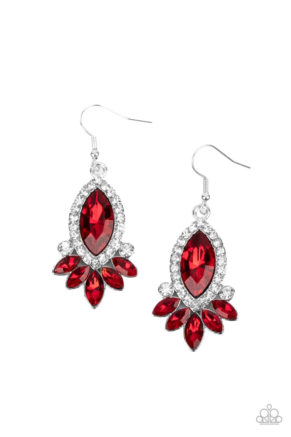 Prismatic Parade Red Earrings - Jewelry by Bretta
