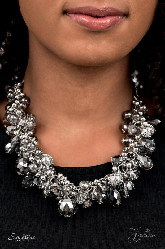 The Tommie Silver Necklace - 2021 Exclusive Zi Collection- Jewelry by Bretta