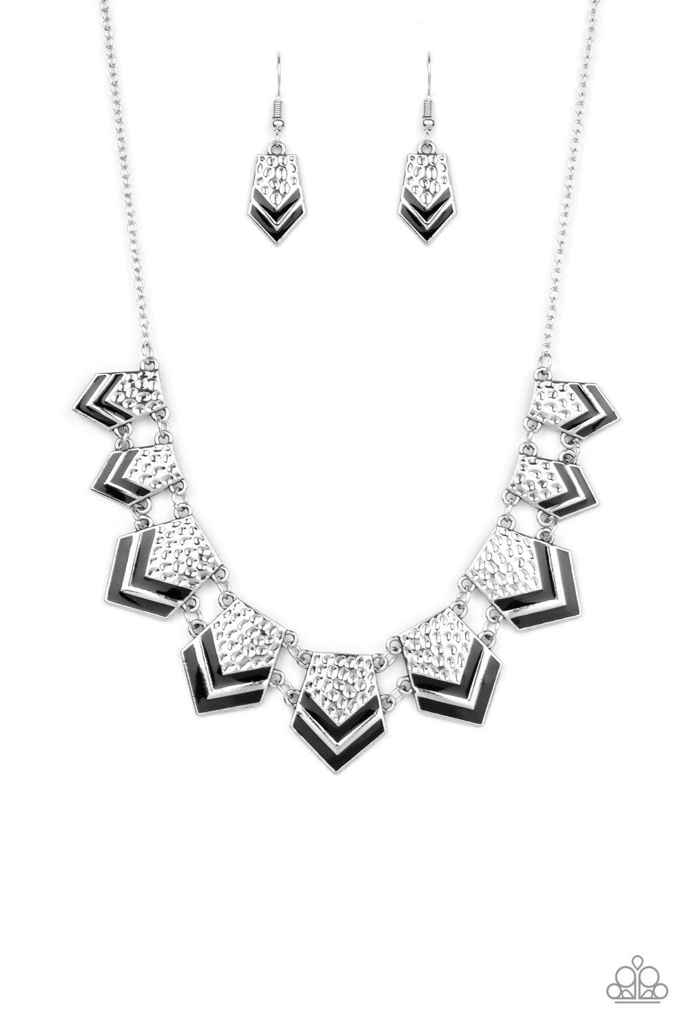 Paparazzi Accessories-Pack Princess - Black Necklace