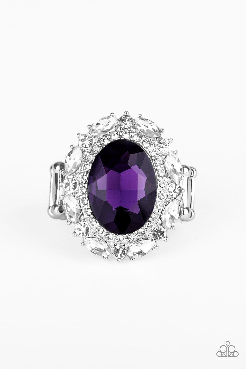 Paparazzi Accessories-Show Glam - Purple Ring