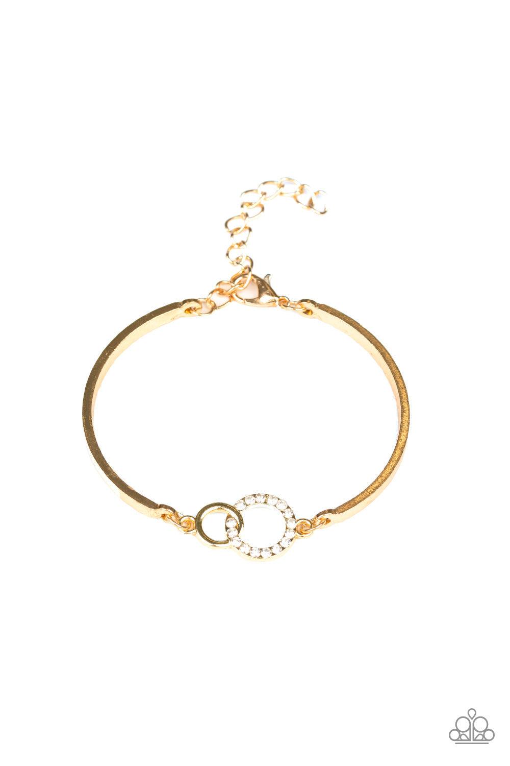 Paparazzi Accessories- Simple Sophistication - Gold Bracelets - jewelrybybretta