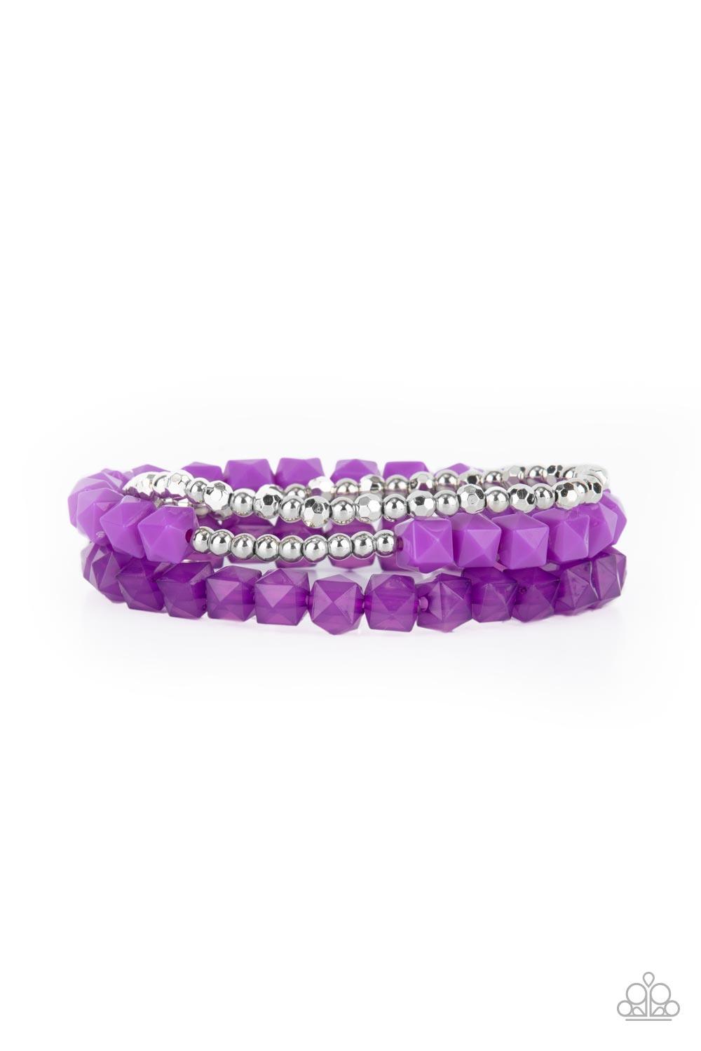 Vacay Vagabond Purple Bracelet - Jewelry by Bretta - Jewelry by Bretta
