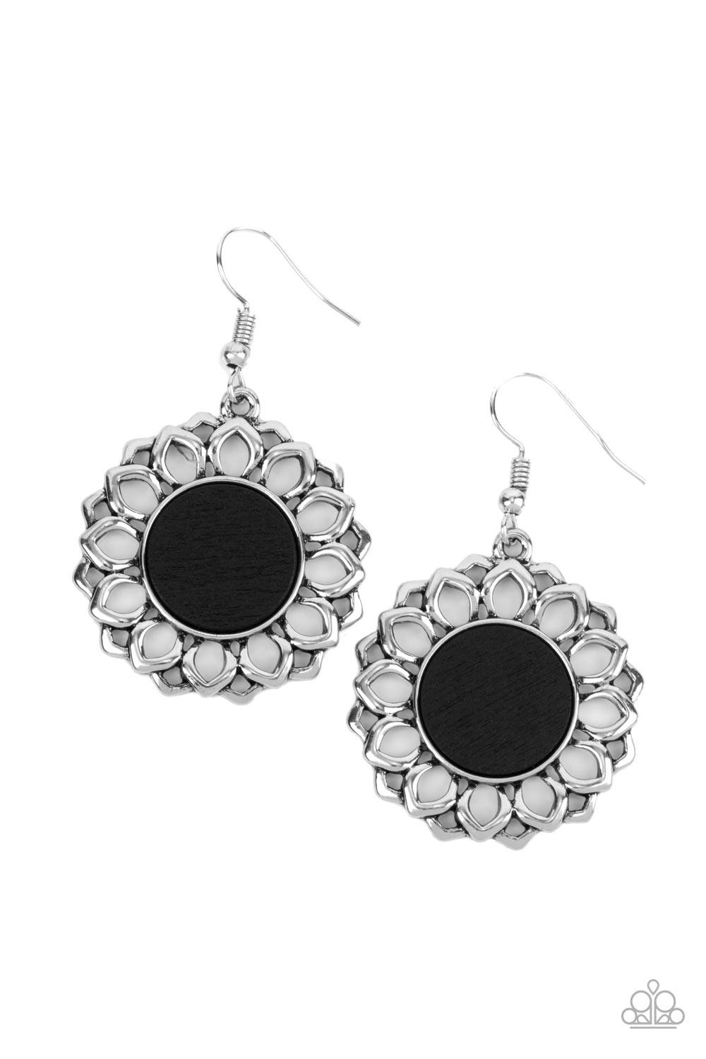 Farmhouse Fashionista Black Earrings - Jewelry by Bretta