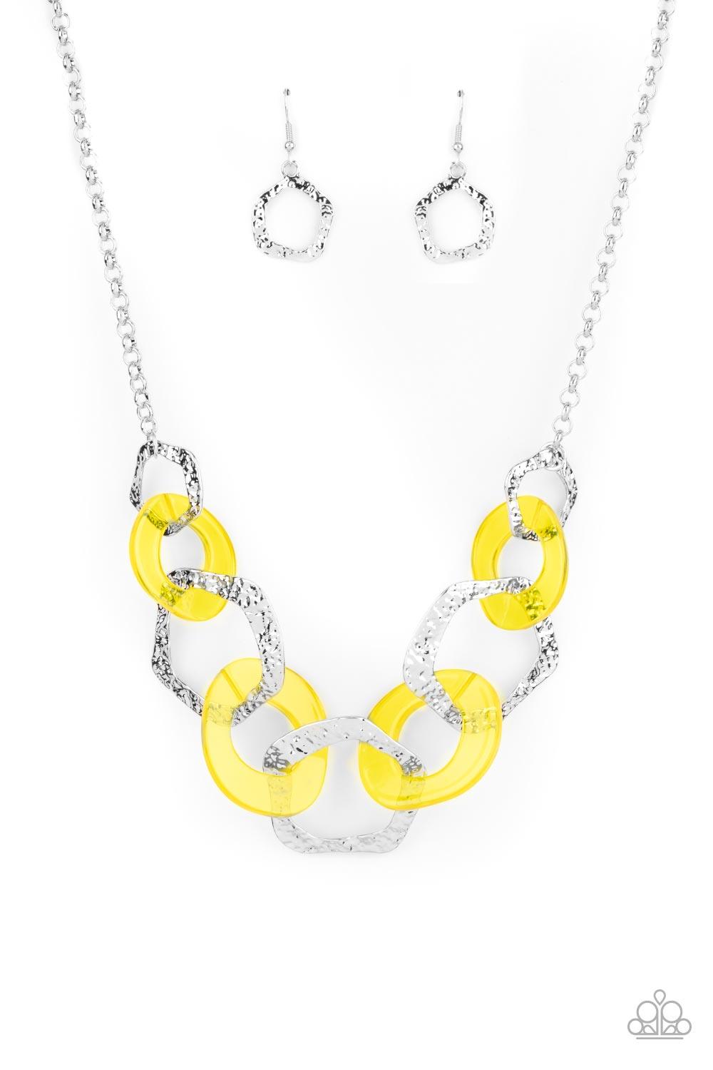 Urban Circus Yellow Necklace - Jewelry by Bretta