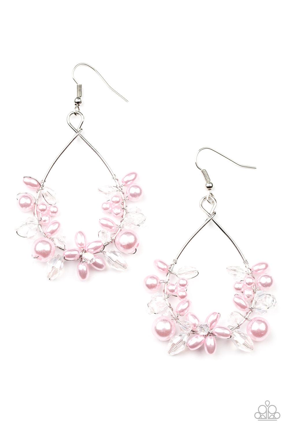 Marina Banquet Pink Earrings - Jewelry by Bretta