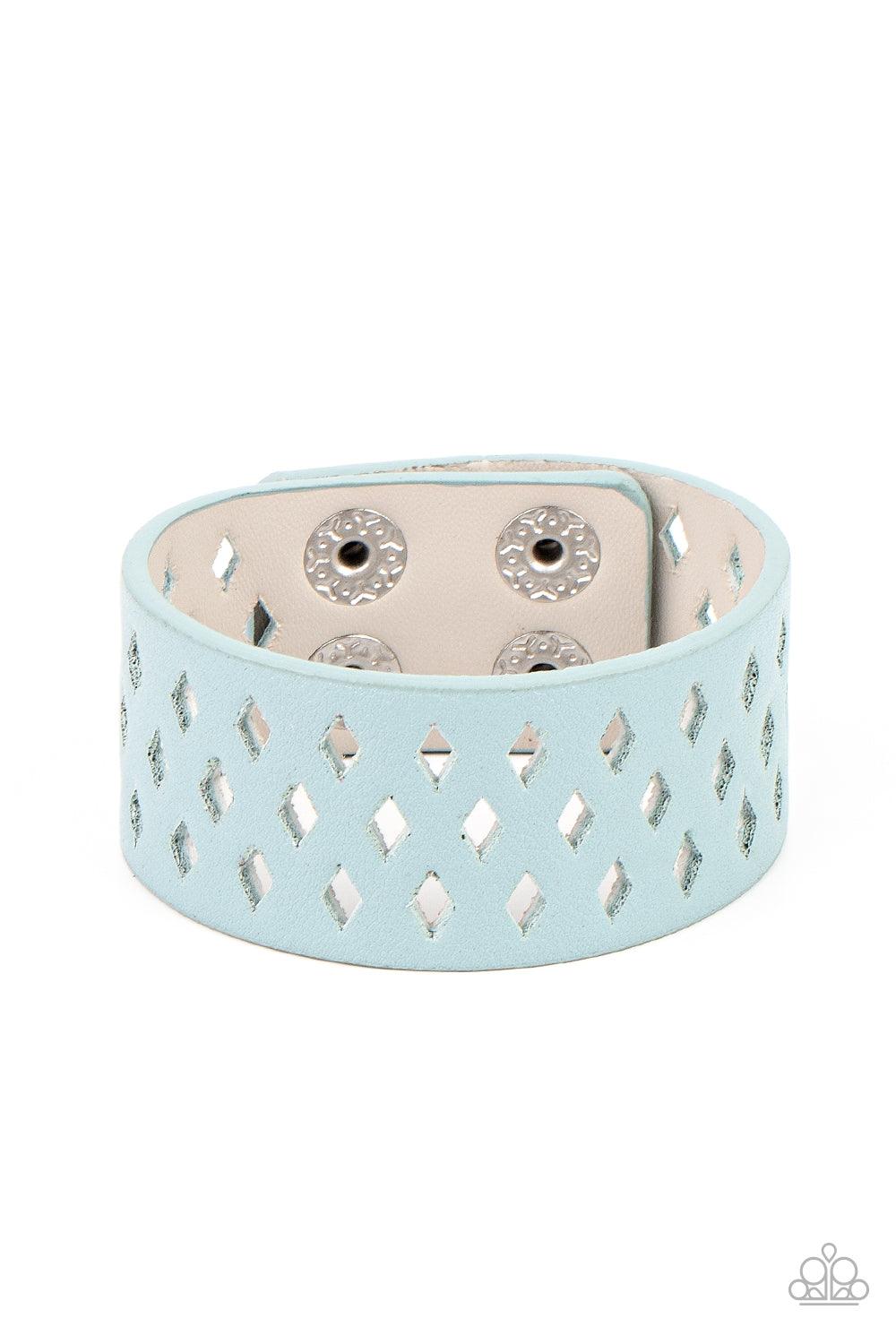 Glamp Champ Blue Bracelet - Jewelry by Bretta