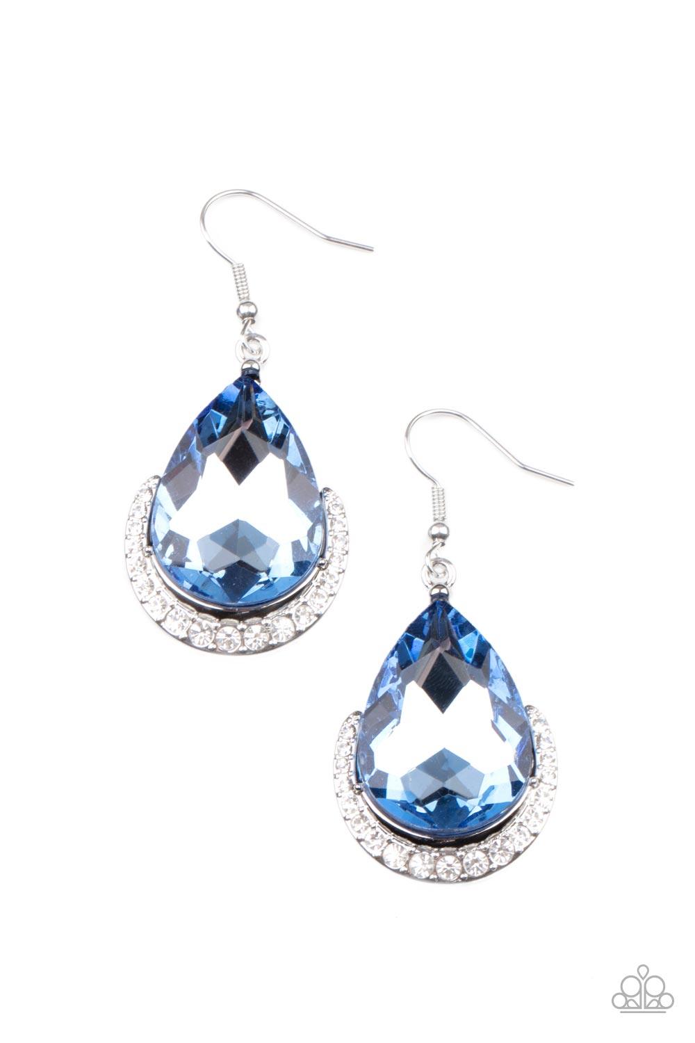 Mega Marvelous Blue earrings - Jewelry by Bretta