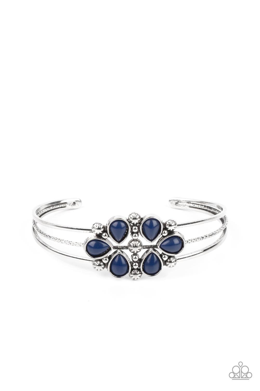 Taj Mahal Meadow Blue Bracelet - Jewelry by Bretta