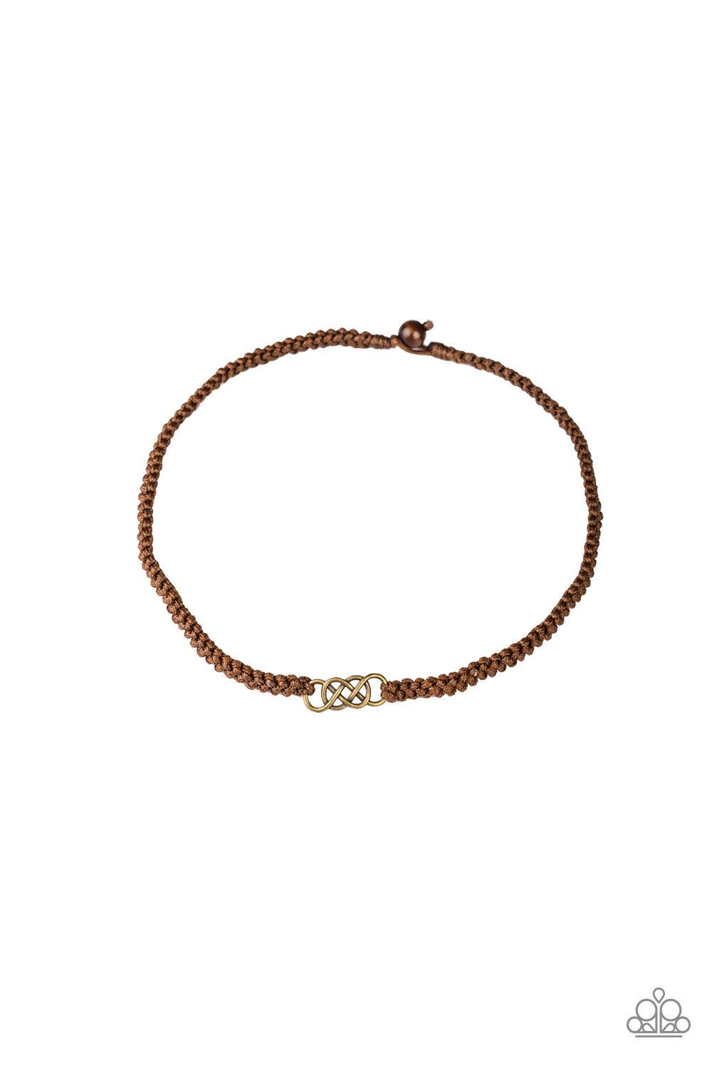 Paparazzi Accessories-Just In MARITIME - Brass Necklace