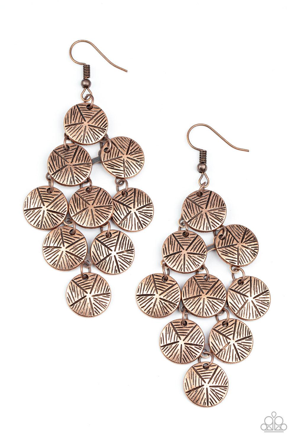 How CHIME Flies Copper Earrings - Jewelry by Bretta