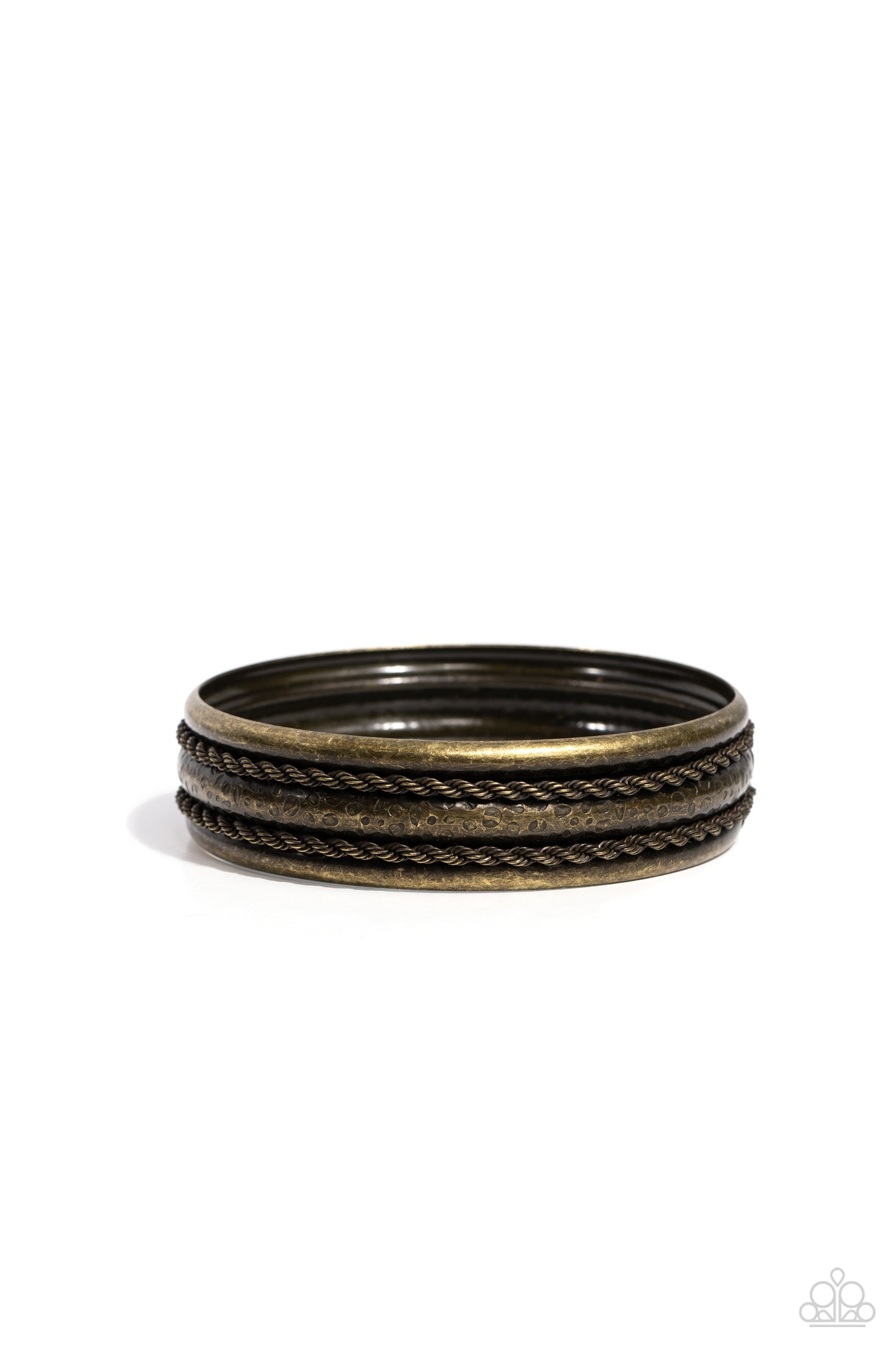 Off Road Relic Brass Bracelet -Jewelry by Bretta