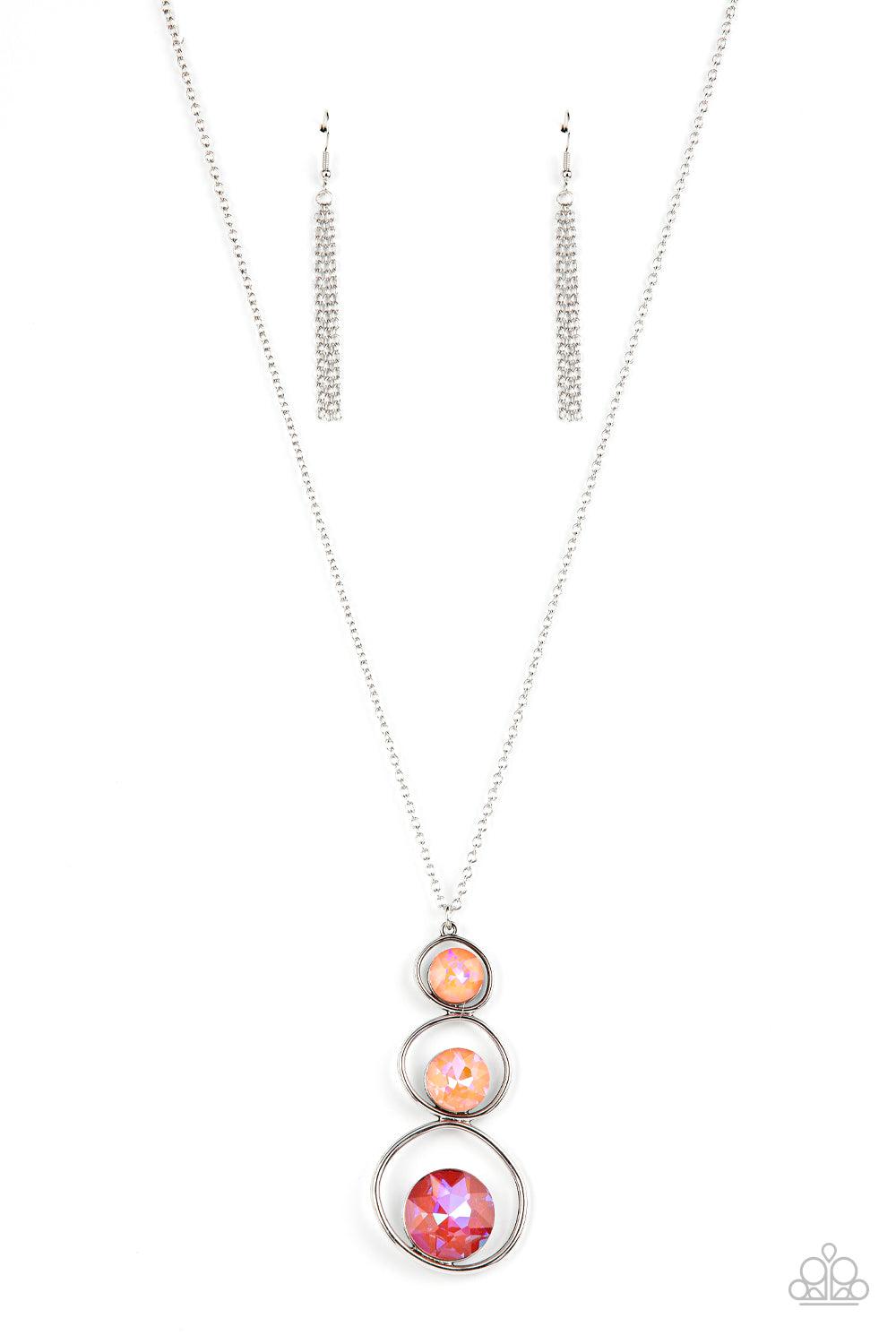 Celestial Courtier Orange Necklace - Jewelry by Bretta