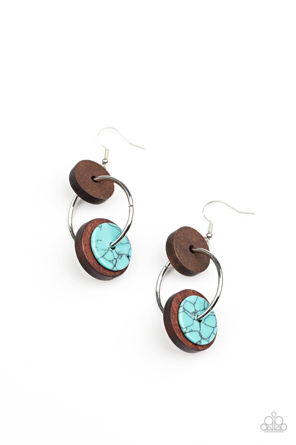 Artisanal Aesthetic Blue Earrings - Jewelry by Bretta - Jewelry by Bretta