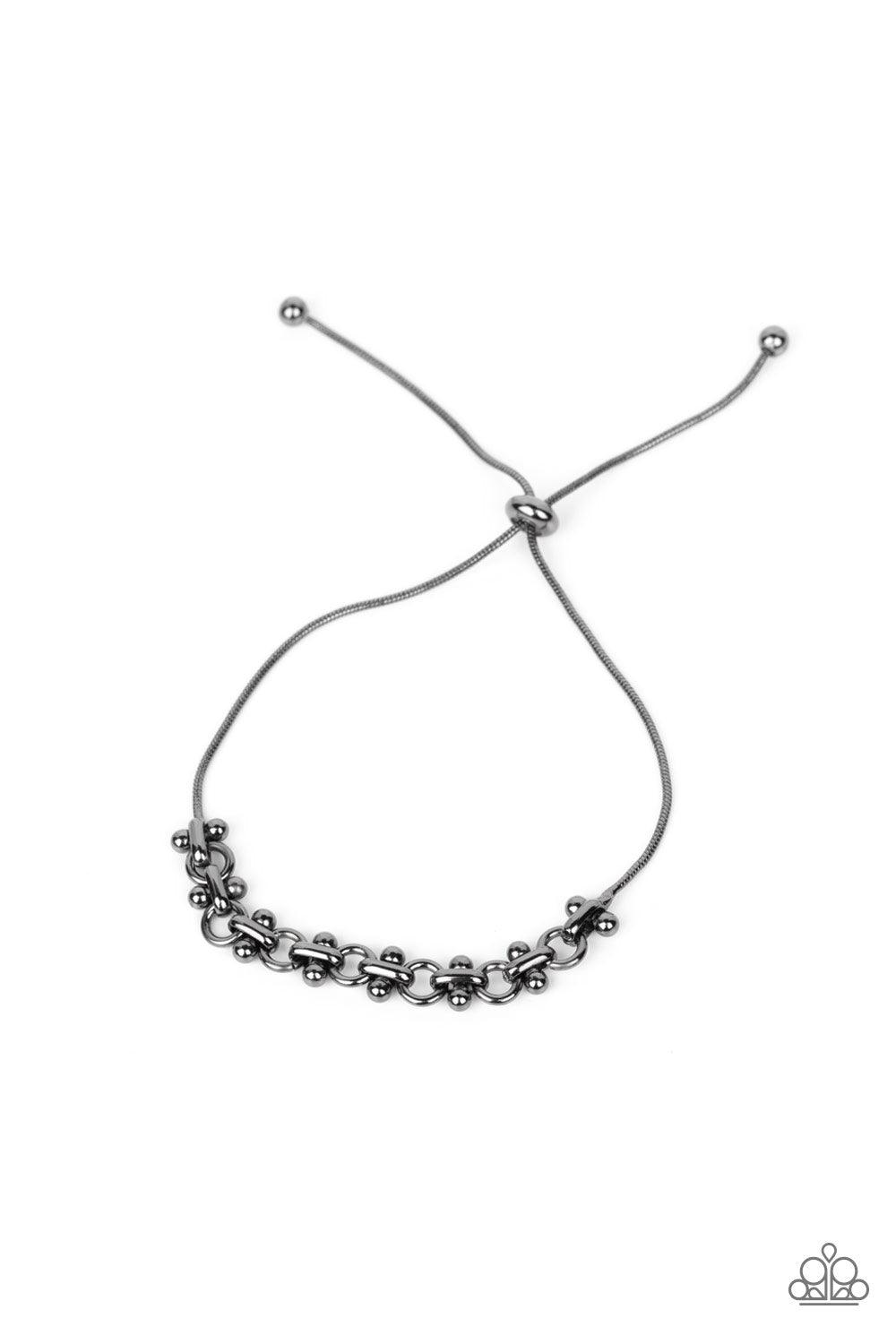 Slide On Over Black Bracelet - Jewelry by Bretta