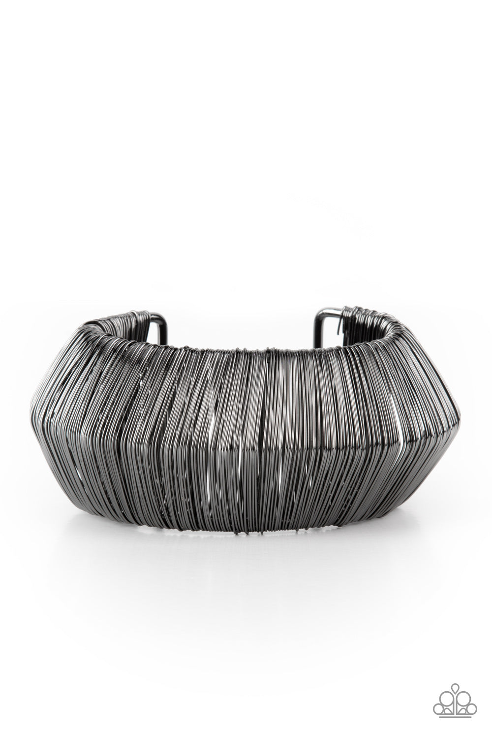 Wild About Wire Black Bracelet - Jewelry by Bretta