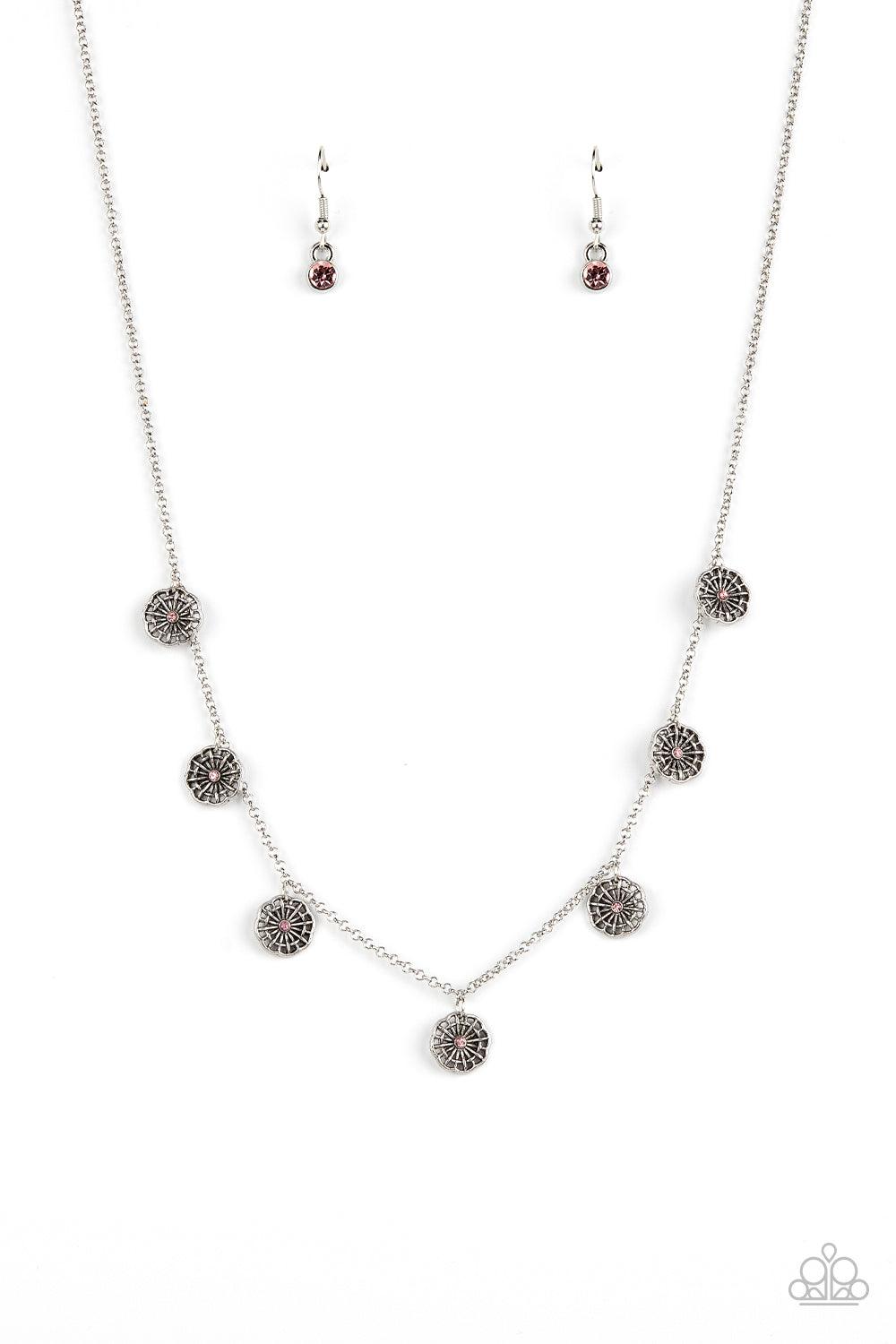 Prairie Perennial Pink Necklace - Jewelry by Bretta