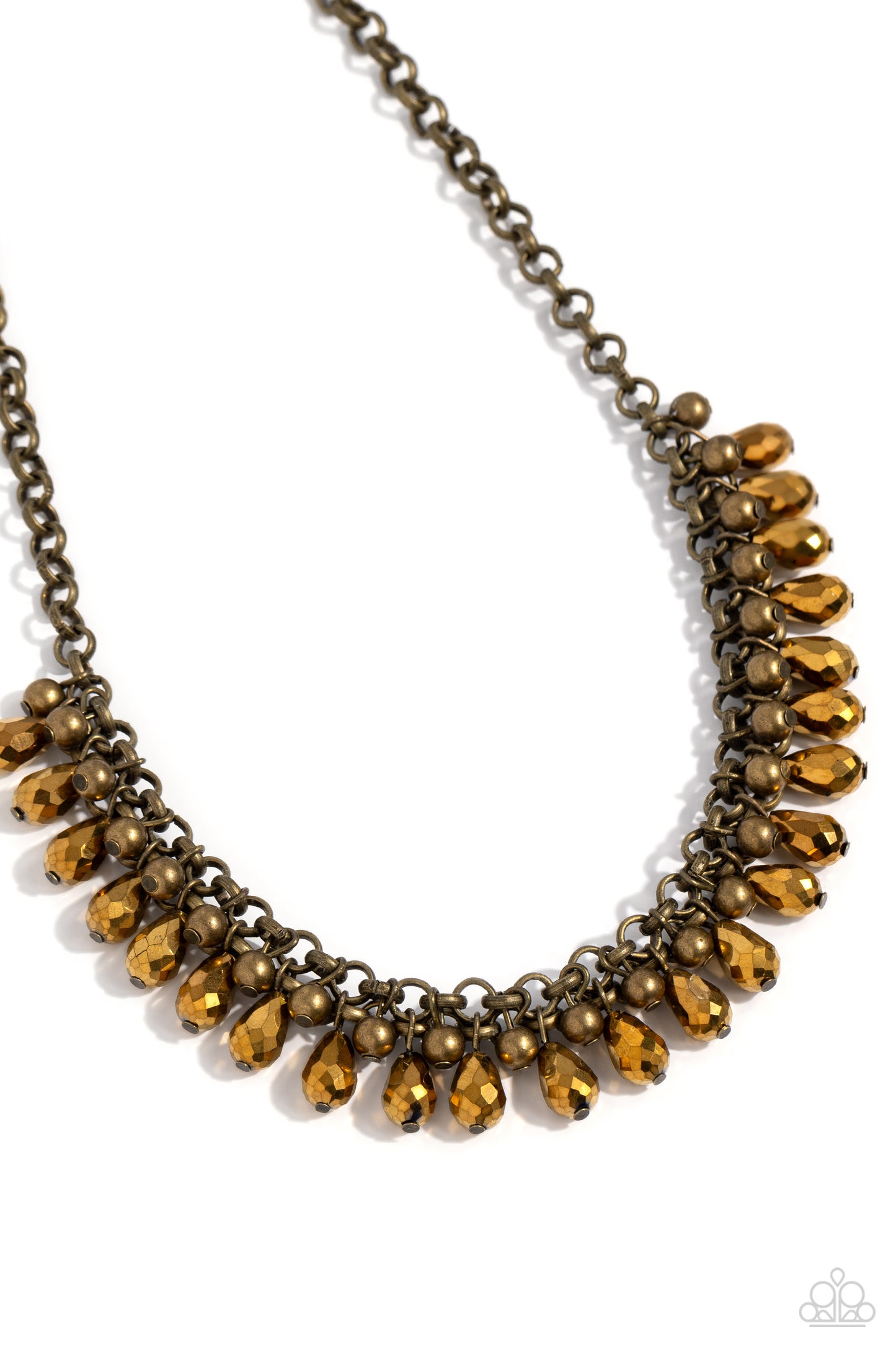 Metro Monarchy Brass Necklace - Jewelry by Bretta