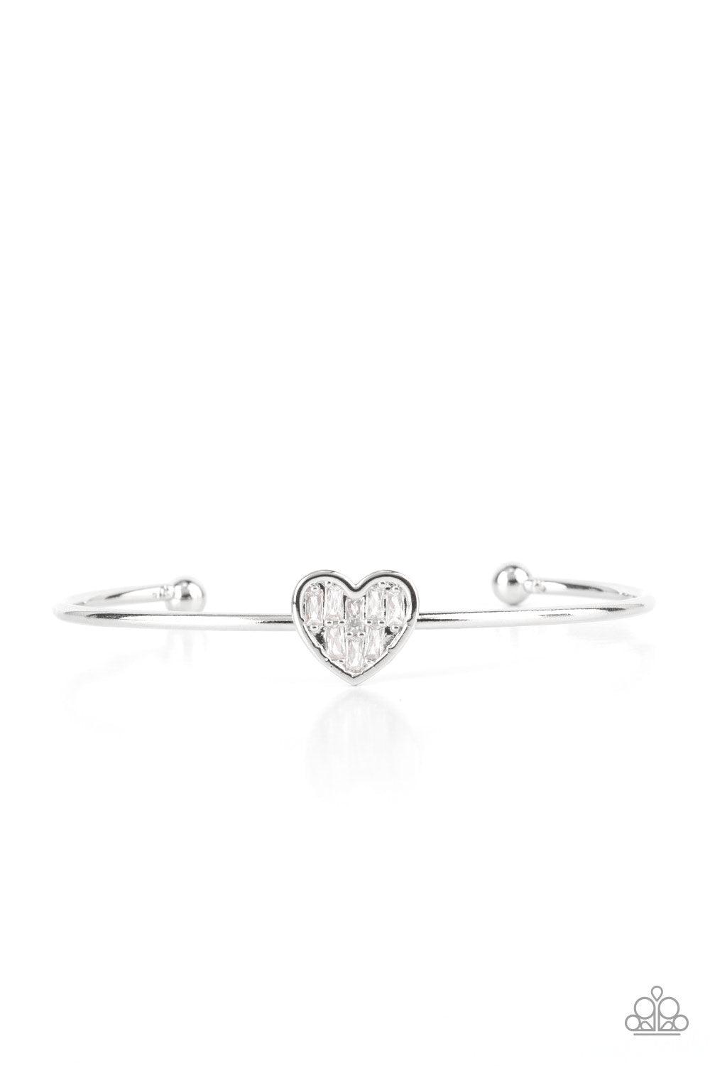 Heart of Ice White Bracelet - Jewelry by Bretta