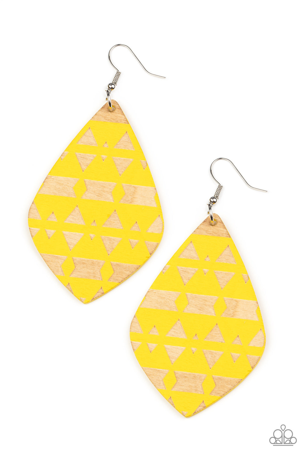 Zimbabwe Zoo Yellow Earrings - Jewelry by Bretta