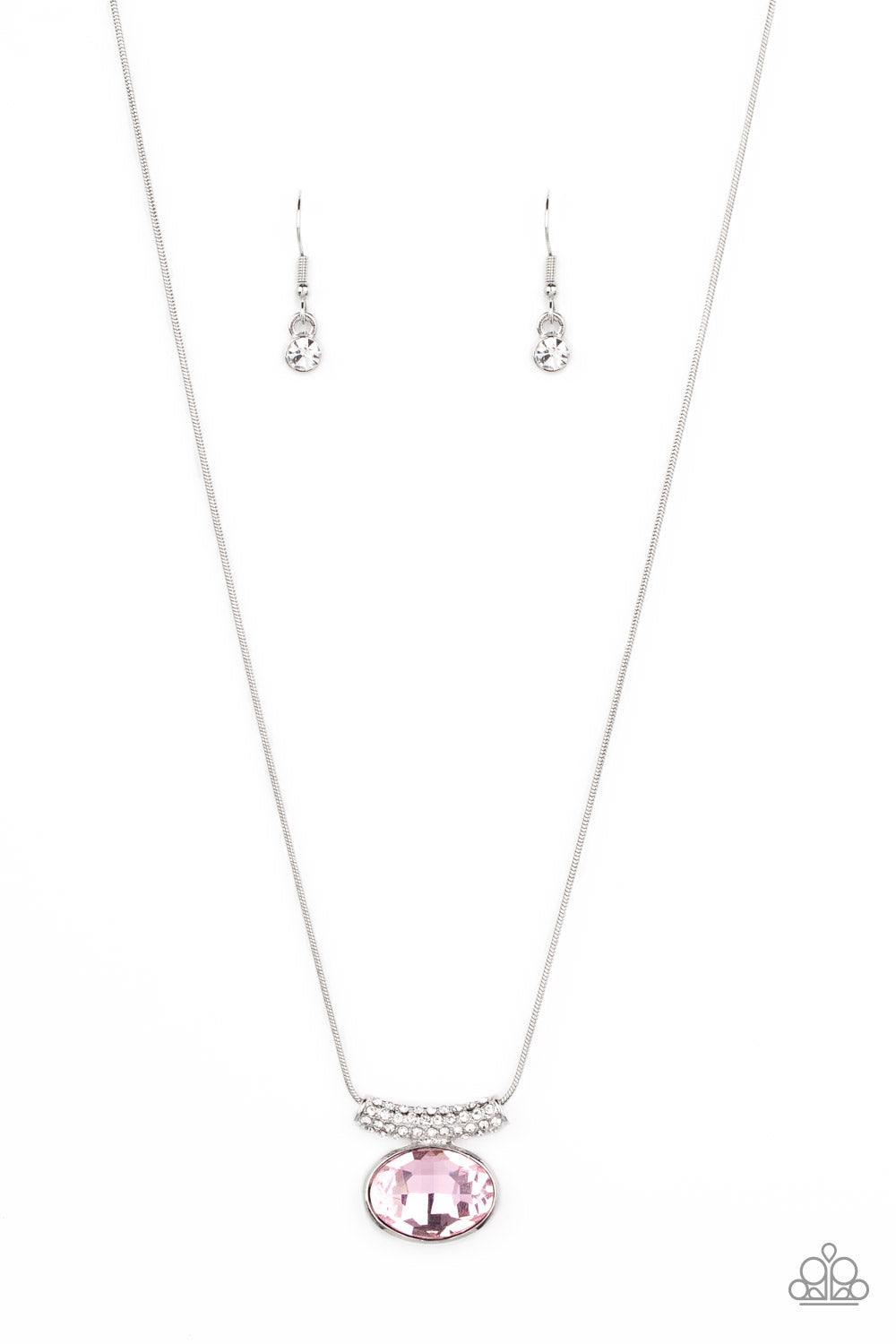 Pristinely Prestigious Pink Necklace - Jewelry by Bretta