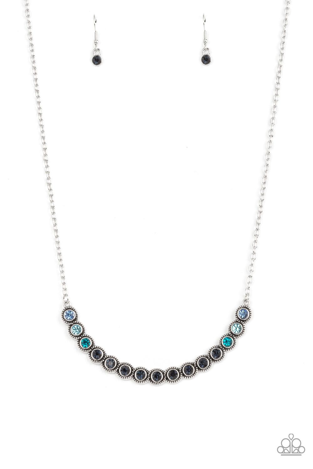 Throwing SHADES Blue Necklace - Jewelry by Bretta