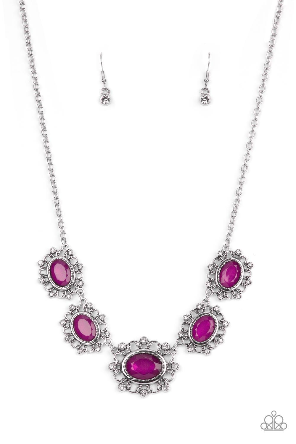 Meadow Wedding Purple Necklace - Jewelry by Bretta